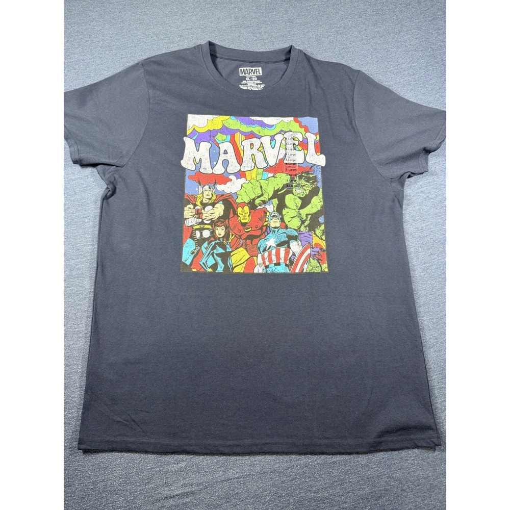 MARVEL Tshirt  XL - Iron Man, Thor, Captain America, Hulk